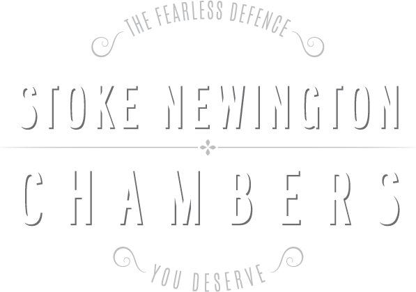 Stoke Newington Chambers logo in white